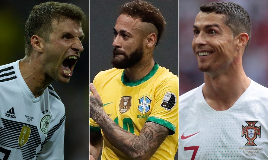 Ranking lista jogadores com mais gols em Copas do Mundo que estarão no ...