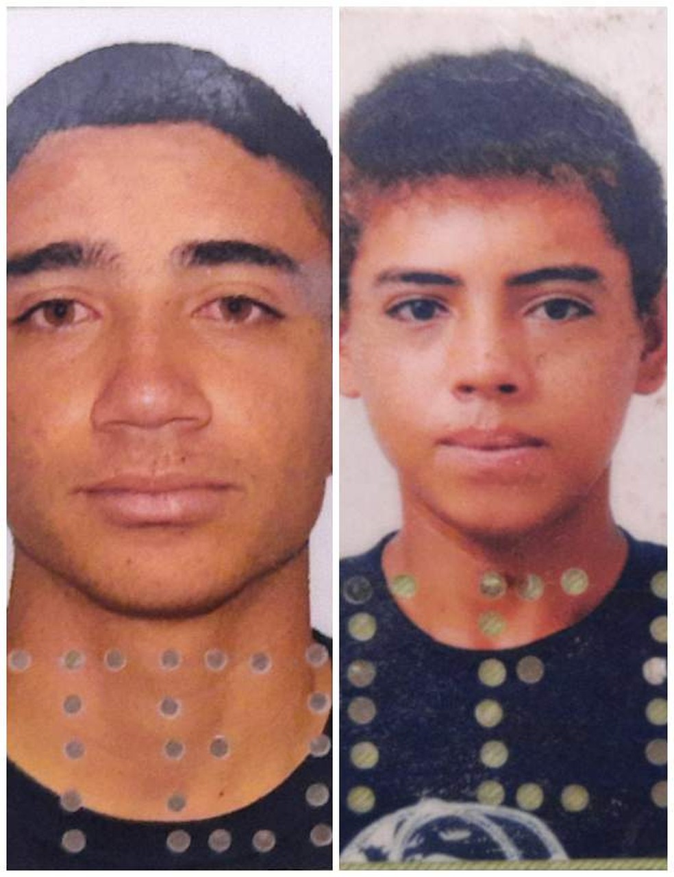 Leonardo Rodrigues, de 21 anos, e Israel Ridson, de 26 anos, morreram depois de serem atendidos no HRTM — Foto: Cedida/ O Câmera
