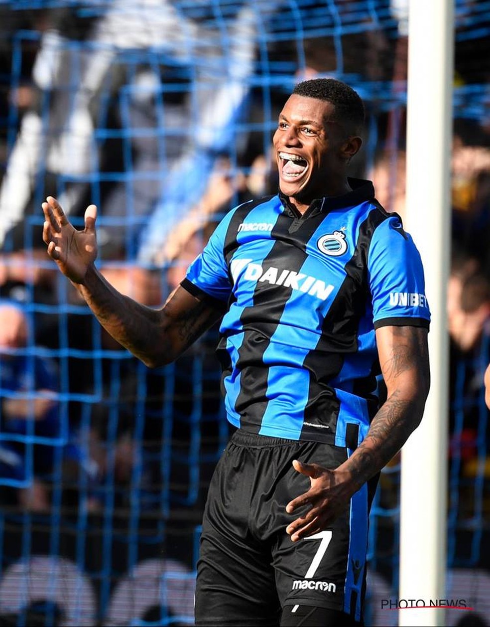 Wesley Moraes é alternativa que o Inter observa no mercado — Foto: Photo News/Club Brugge