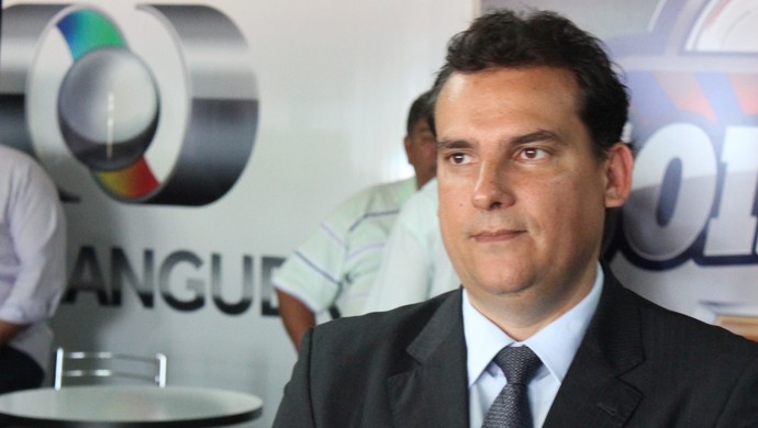André Pitta - presidente Federação Goiana de Futebol (Foto: Fernando Vasconcelos / Globoesporte.com)