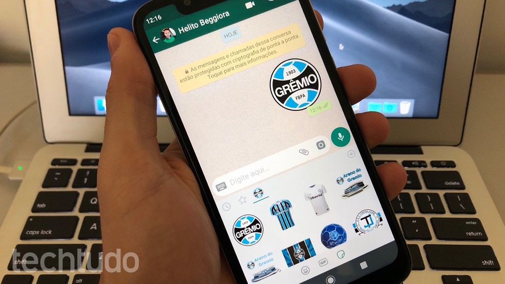 Figurinhas Do Gremio Para Whatsapp Saiba Usar Stickers Do Time No App Redes Sociais Techtudo