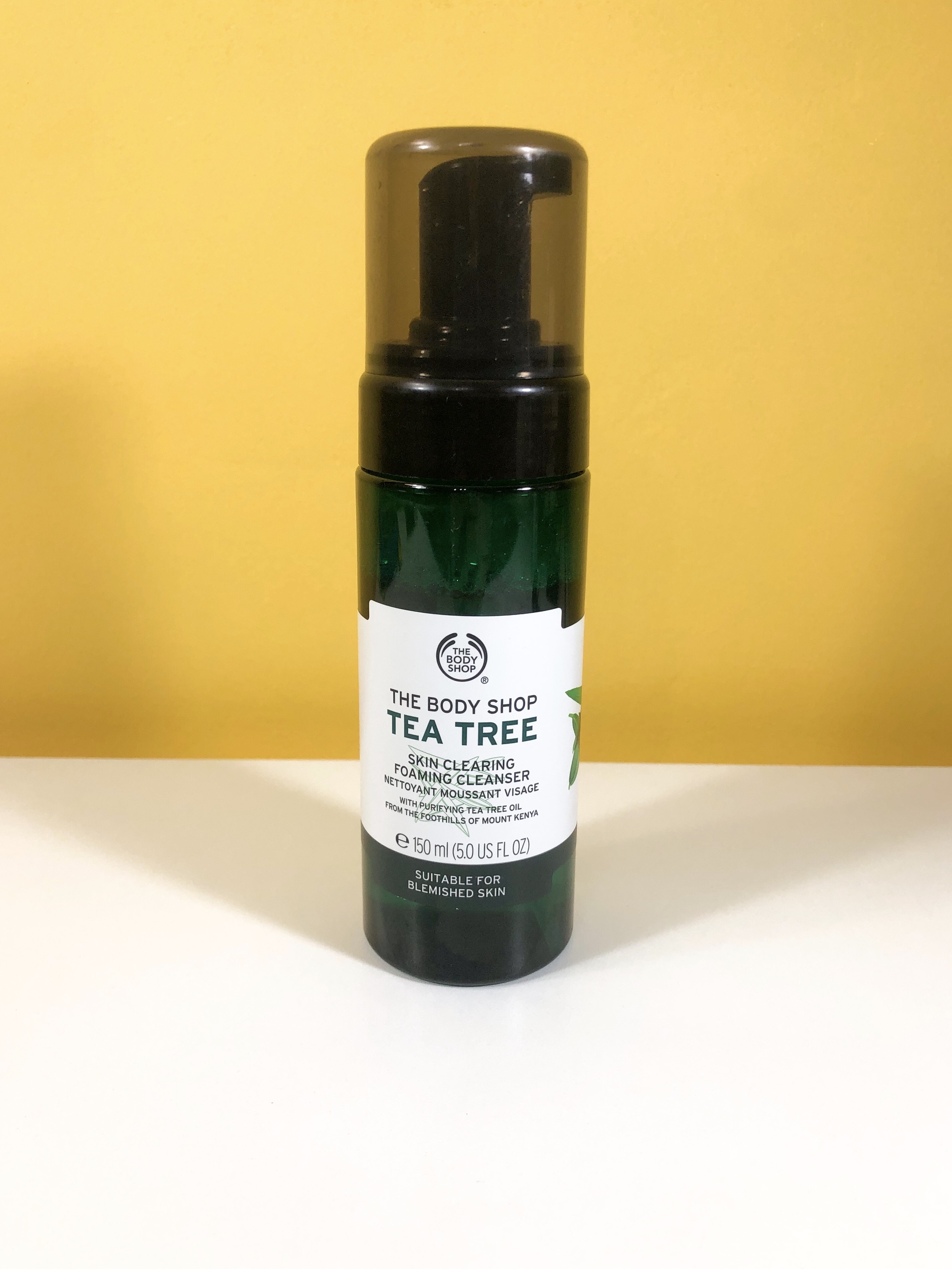 Espuma de Limpeza Tea Tree Skin Clearing,The Body Shop  (Foto: acervo pessoal)