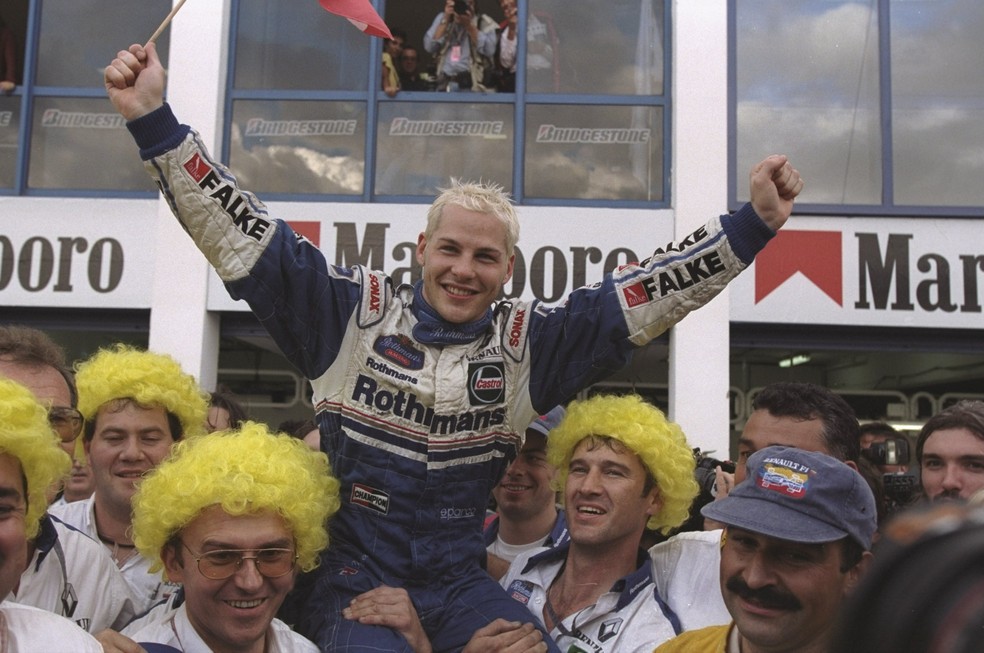 Jacques Villeneuve, campeão com a Williams em 1997 — Foto: Getty Images