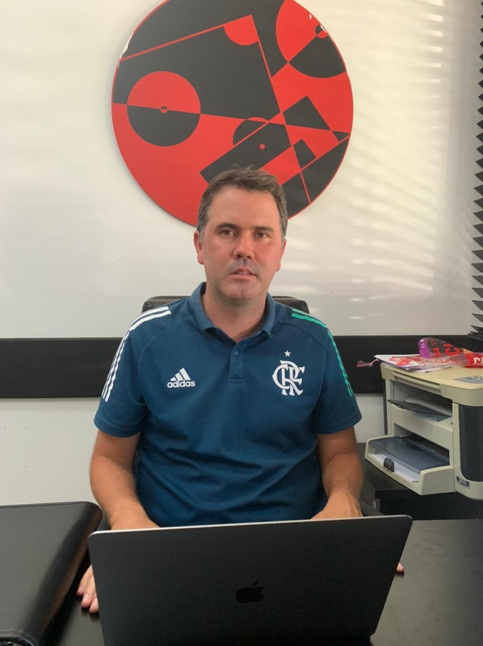 Luiz Carlos assume a gerência da base do Flamengo — Foto: Divulgação