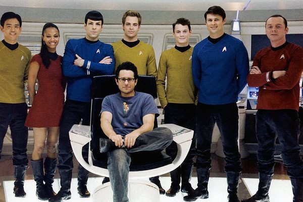 J.J. Abrams na época que dirigiu o remake inicial de Star Trek (Foto: Reprodução)