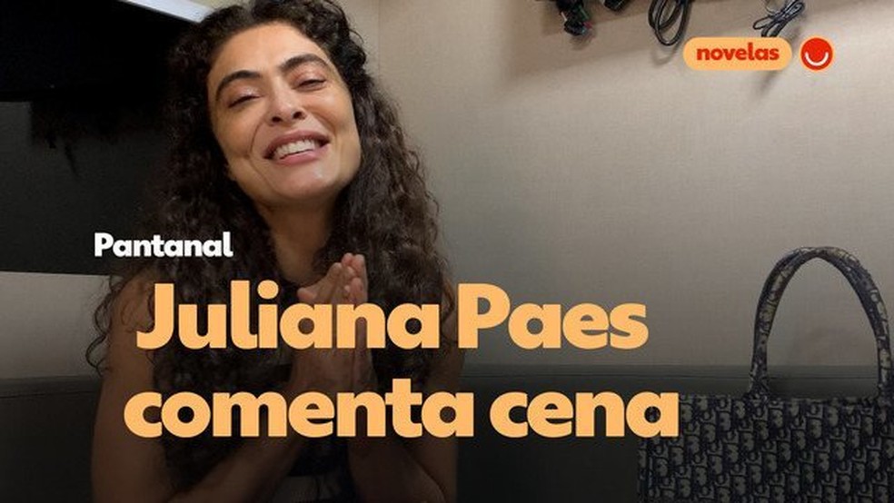 Juliana Paes comenta cena da morto do filho de Maria Marruá em 'Pantanal' — Foto: Gshow