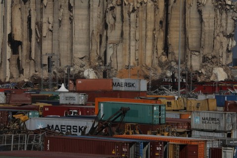 Uma vista próxima da área ao redor do silo (Foto: Getty Images)