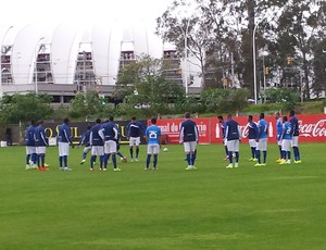 Luxemburgo faz mistério em último treino antes da partida contra o Grêmio
