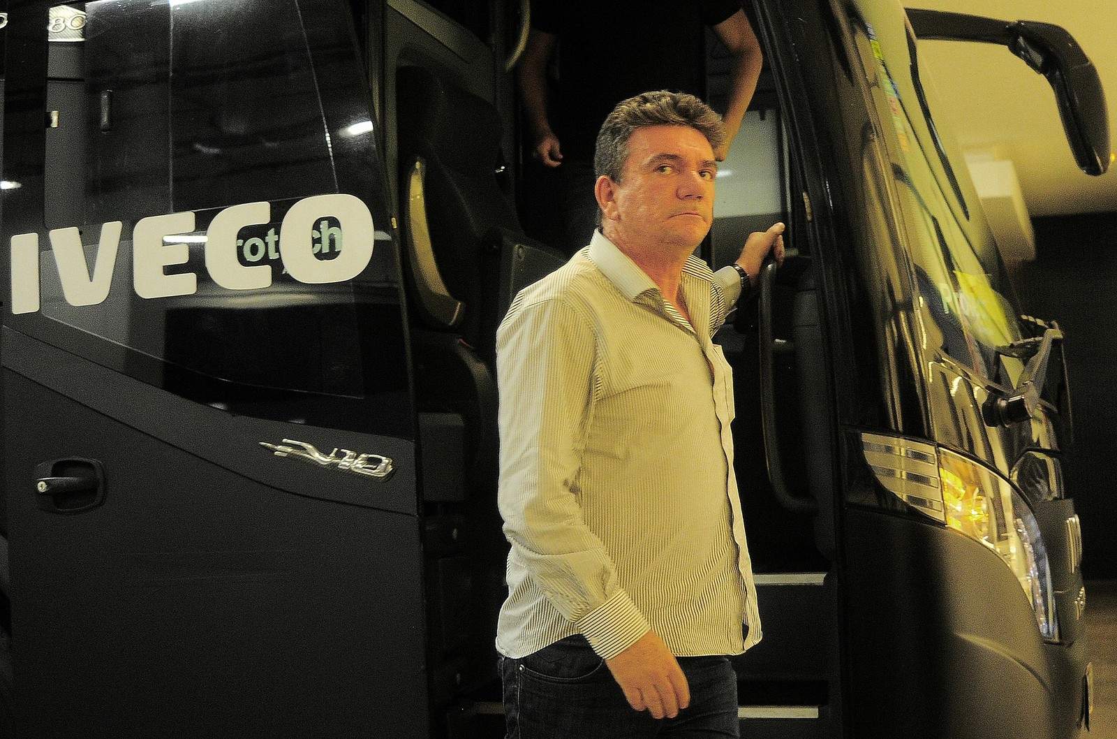 Galvão Bueno critica presidente do Corinthians: 