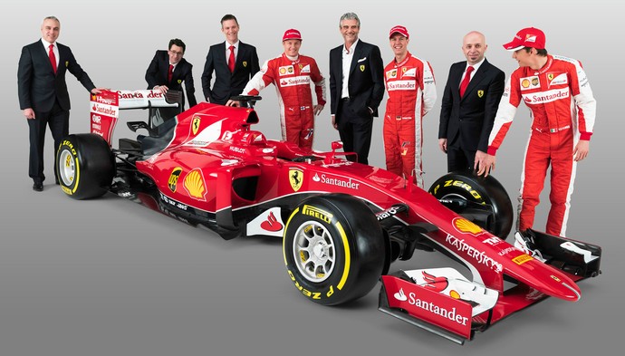 Com novo carro, Ferrari quer resgatar competitividade da equipe nas pistas da Fórmula 1 (Foto: Divulgação)