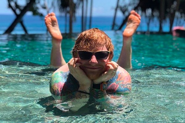 O músico Ed Sheeran (Foto: Instagram)