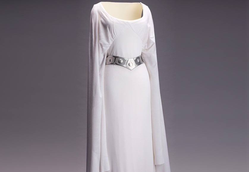 Vestido da Princesa Leia em Star Wars — Foto: Divulgação/Prop Store