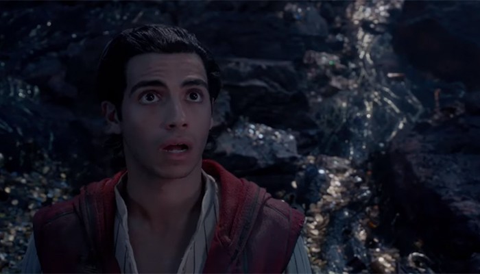 Cena de trailer de Aladdin (Foto: Reprodução)