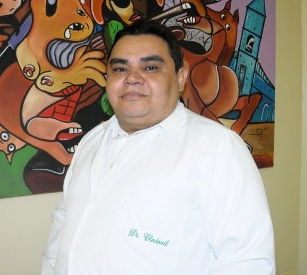 Médico Raimundo Clodovil Cavalcante da Silva, de 52 anos, morreu com Covid-19 em Mossoró — Foto: Cedida