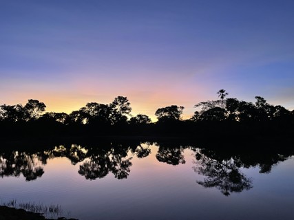 O Pantanal e suas cores no pôr do sol (Charles Piriou)