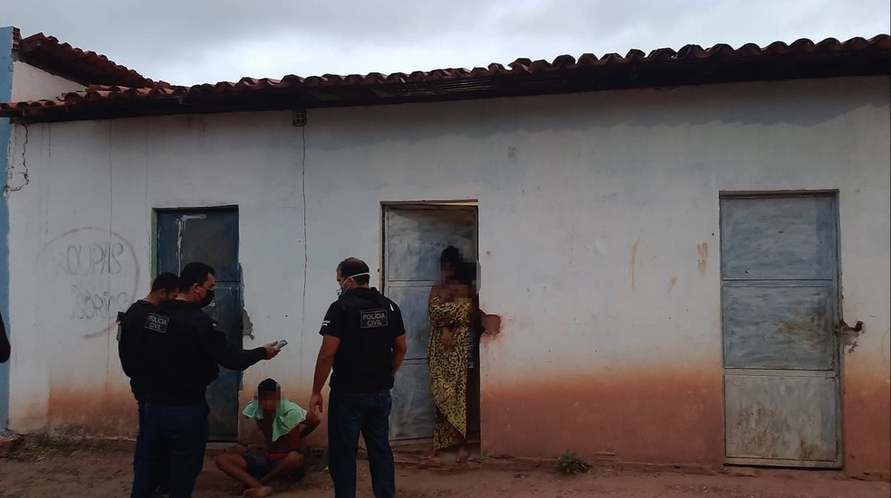 Operação da Polícia Civil prende suspeitos de roubos de veículos e arrastões em casas em Teresina — Foto: Polícia Civil