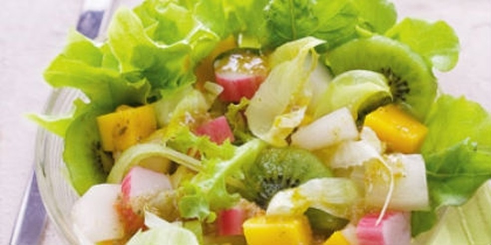 Salada Tropical Receitas Gshow Gshow