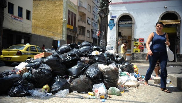 Lixo no Rio de Janeiro (Foto: Tomaz Silva/ Agência Brasil)