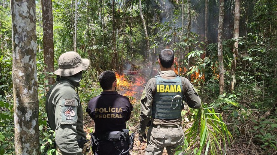 Operação Libertação destruiu ferramentas utilizadas por garimpeiros na TI Yanomami