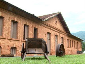 Antigo casarão da fazenda foi transformado no Museu do Café (Foto: Eder Ribeiro/EPTV)
