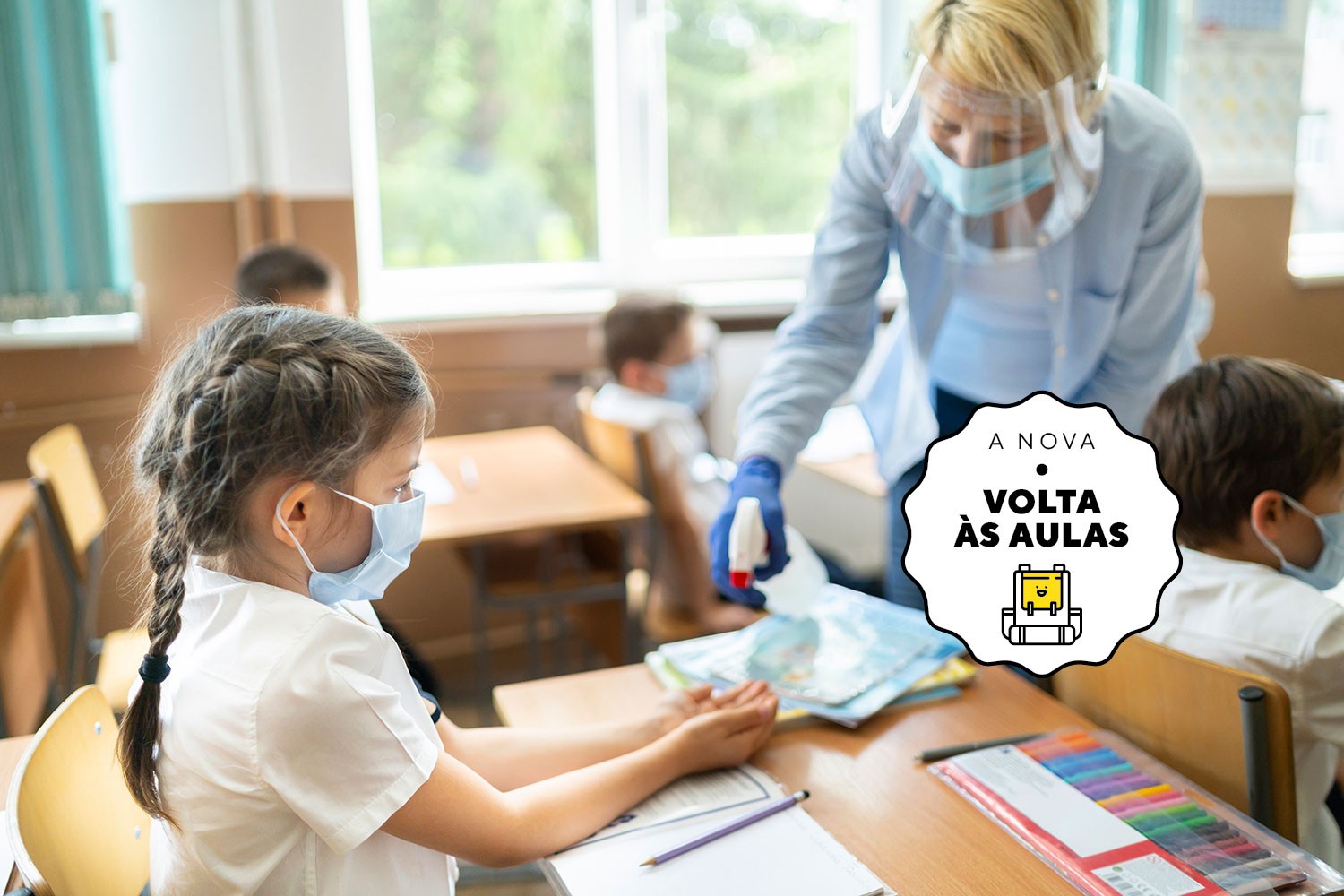 Volta às aulas: preparar a sala de aula é uma forma de acolhimento