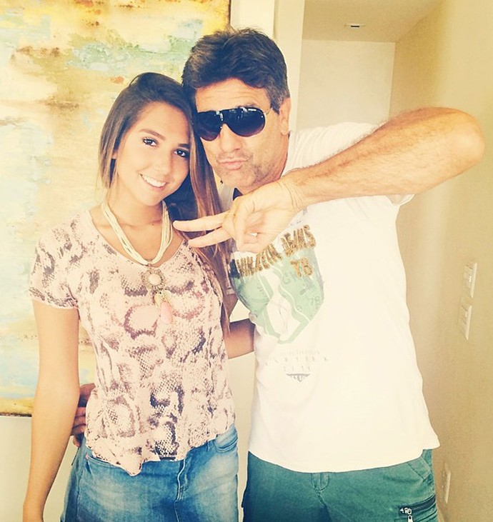 Renato Gaúcho e Carol Portalupi (Foto: Reprodução / Instagram)
