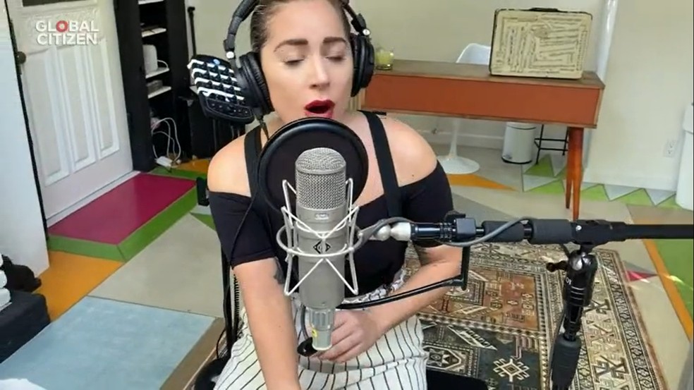 Lady Gaga - One World Festival - Photo: Playback / Globoplay