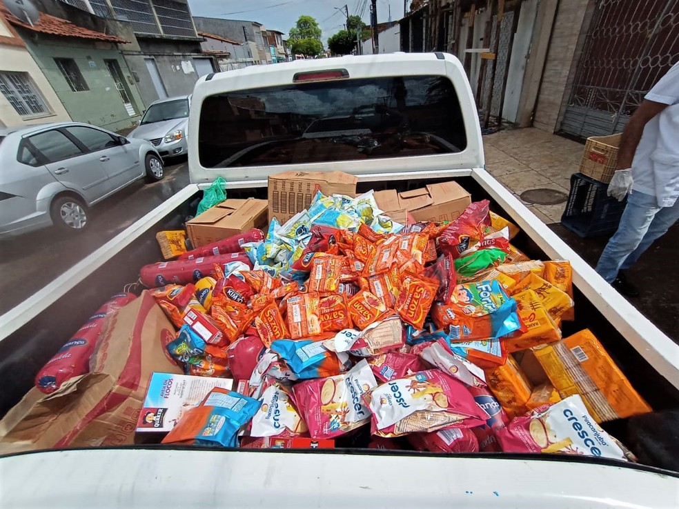 Produtos foram descartados no aterro sanitário de Maceió — Foto: VISA Maceió