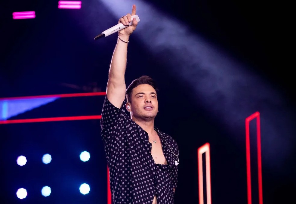 Wesley Safadão apresenta projeto 'TBT do Safadão' em Mossoró — Foto: Divulgação