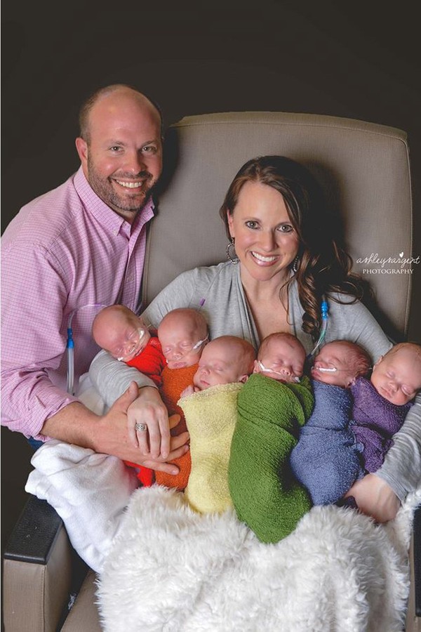 A família Waldrop (Foto: Ashley Sargent Photography) A família Waldrop (Foto: Ashley Sargent Photography)