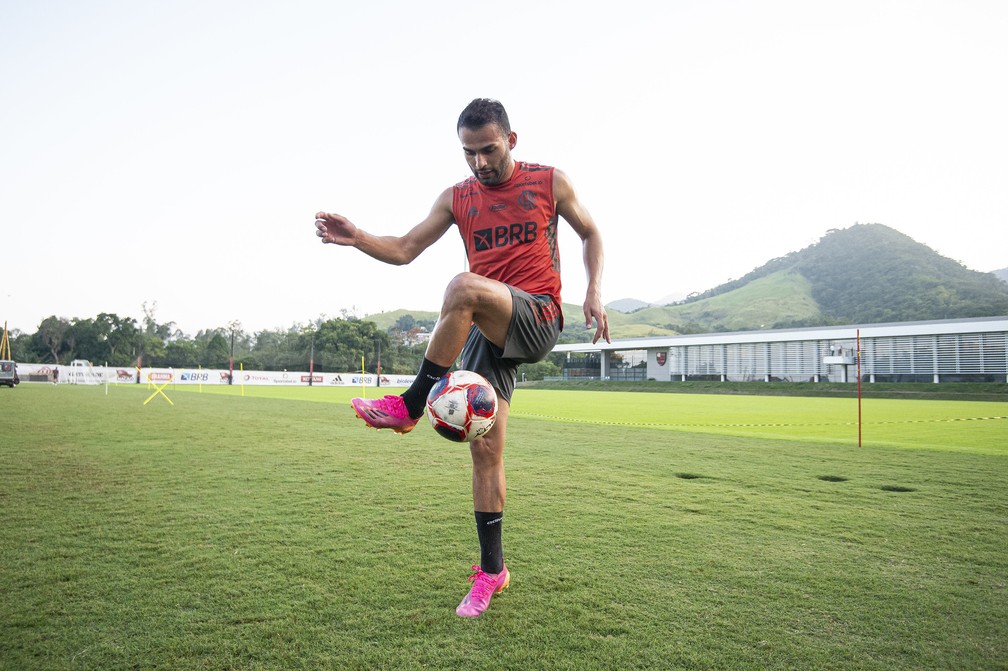 Thiago Maia Flamengo &mdash; Foto: Alexandre Vidal / Flamengo