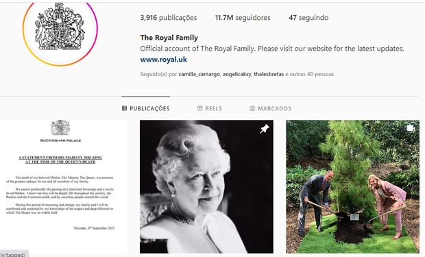 Jovem cearense aparece em redes sociais da família real britânica