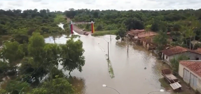 24 cidades decretam situação de emergência por causa das chuvas no MA
