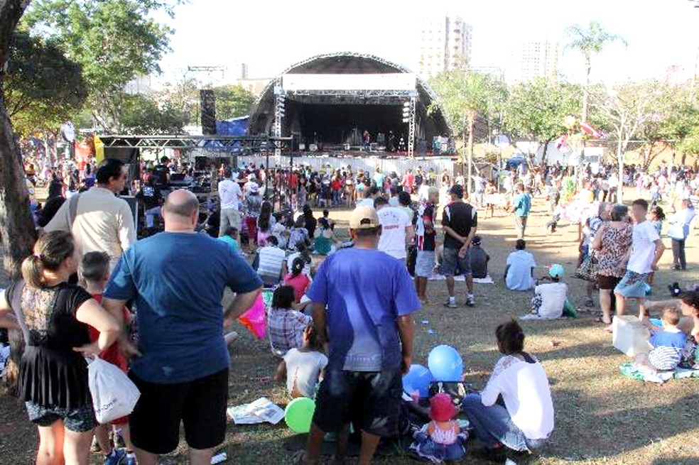Bauru retoma celebrações de aniversário da cidade com shows gratuitos no Vitória Régia — Foto: Prefeitura de Bauru/Divulgação/Arquivo