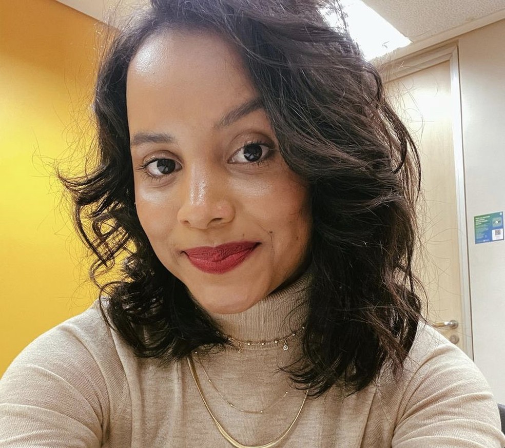 Gleici Damasceno participou do podcast 'Prazer, Renata' — Foto: Reprodução / Instagram