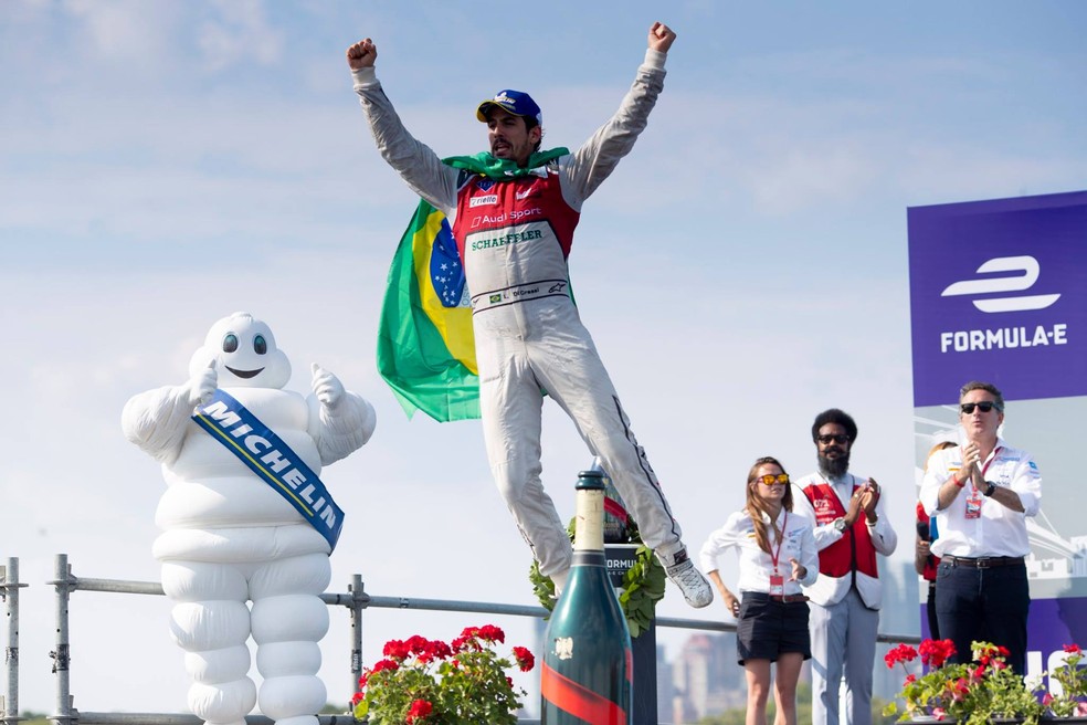 Di Grassi, sempre entre os primeiros na F-E &acirc;?? Foto: Divulga&Atilde;&sect;&Atilde;&pound;o/FE