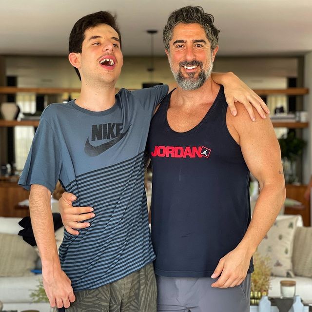 Marcos Mion e o Filho, Romeo  (Foto: Reprodução/Instagram)