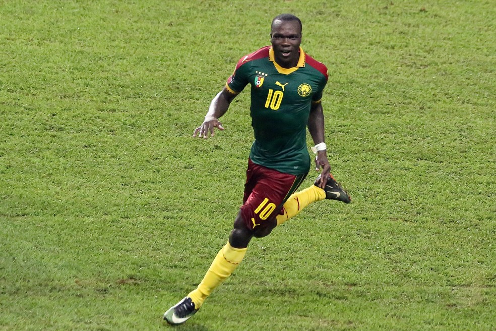 O camisa 10 Aboubakar é esperança de gols para Camarões (Foto: AFP)