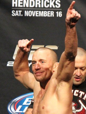 Georges St-Pierre Pesagem UFC 167 (Foto: Evelyn Rodrigues) Georges St-Pierre Pesagem UFC 167 (Foto: Evelyn Rodrigues)