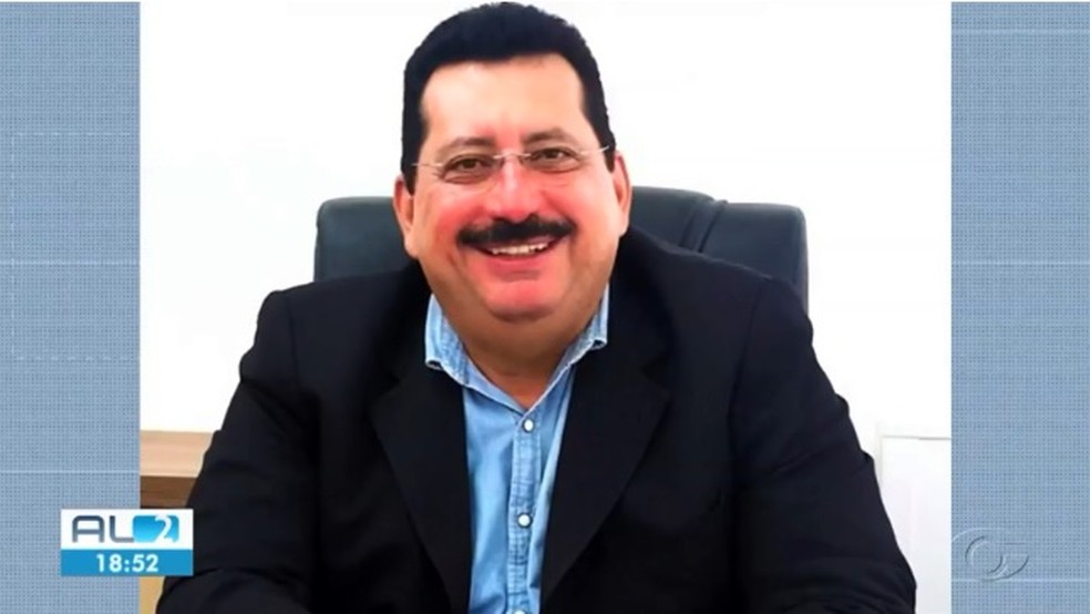 Gilberto Gonçalves foi preso na casa onde mora em Rio Largo — Foto: Reprodução/TV Gazeta