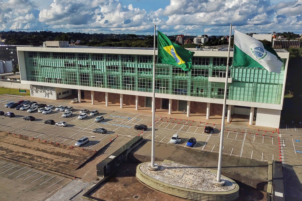 Palácio Iguaçu, em Curitiba — Foto: José Fernando Ogura/AEN