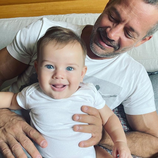 Malvino e o filho Ryan (Foto: Instagram/Reprodução)