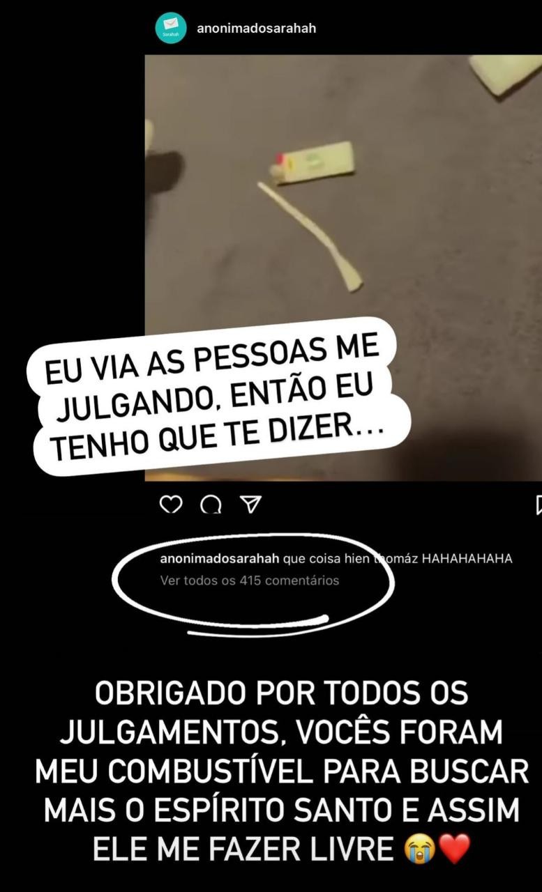 Thomaz Costa fala sobre vídeo (Foto: Reprodução/Instagram)