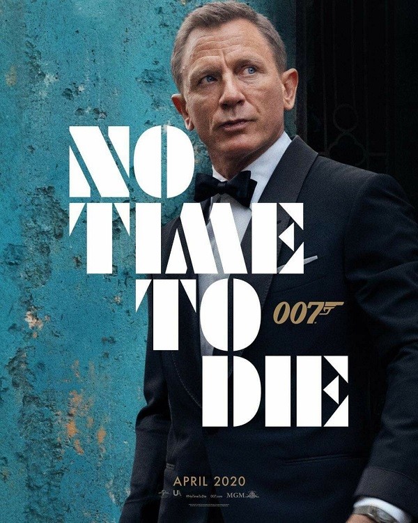Poster de '007 - Sem Tempo Para Morrer' (2020) (Foto: Divulgação)