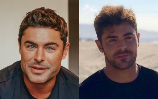 Zac Efron aparece com rosto diferente e fãs o comparam com