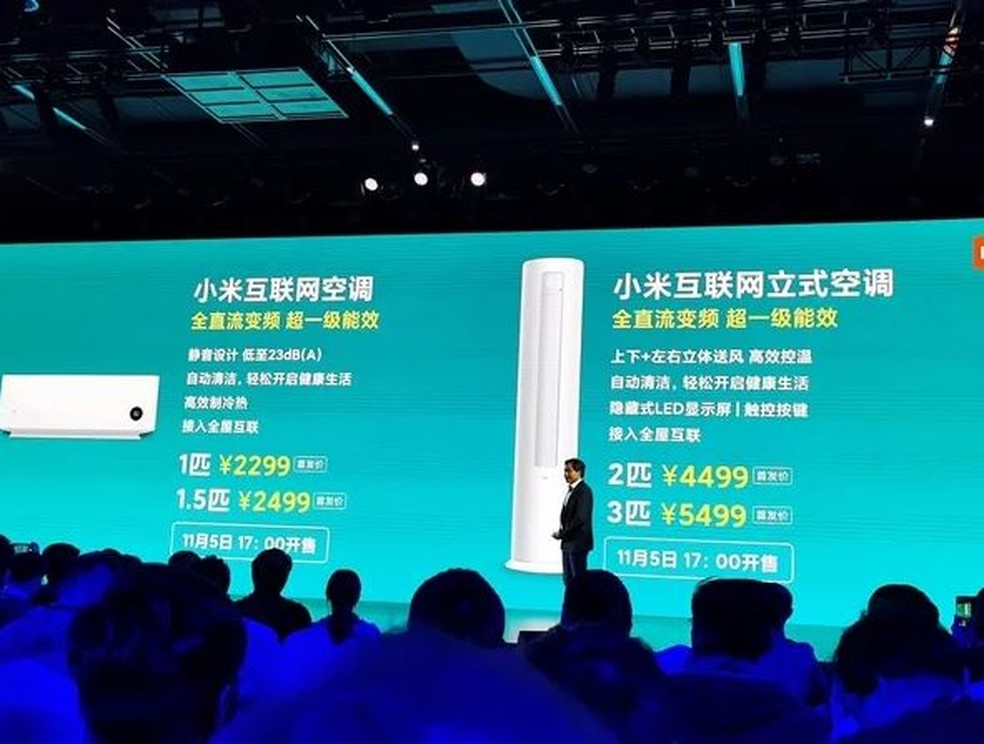Xiaomi apresentou novos dispositivos nesta terça — Foto: Divulgação/Xiaomi