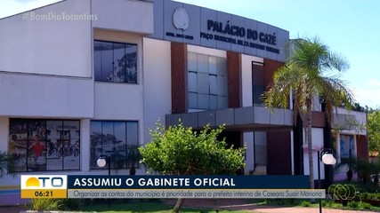 Prefeito interino de Caseara quer focar em equilibrar as contas públicas