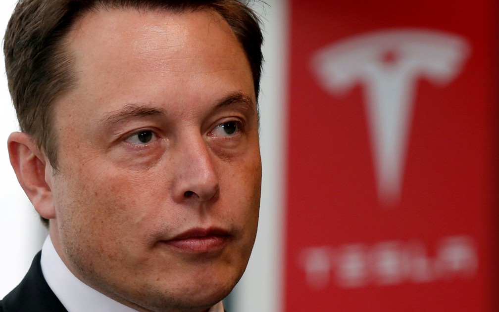 Elon Musk, presidente-executivo da Tesla, em evento no Japão, em 2014 — Foto: Toru Hanai/Reuters