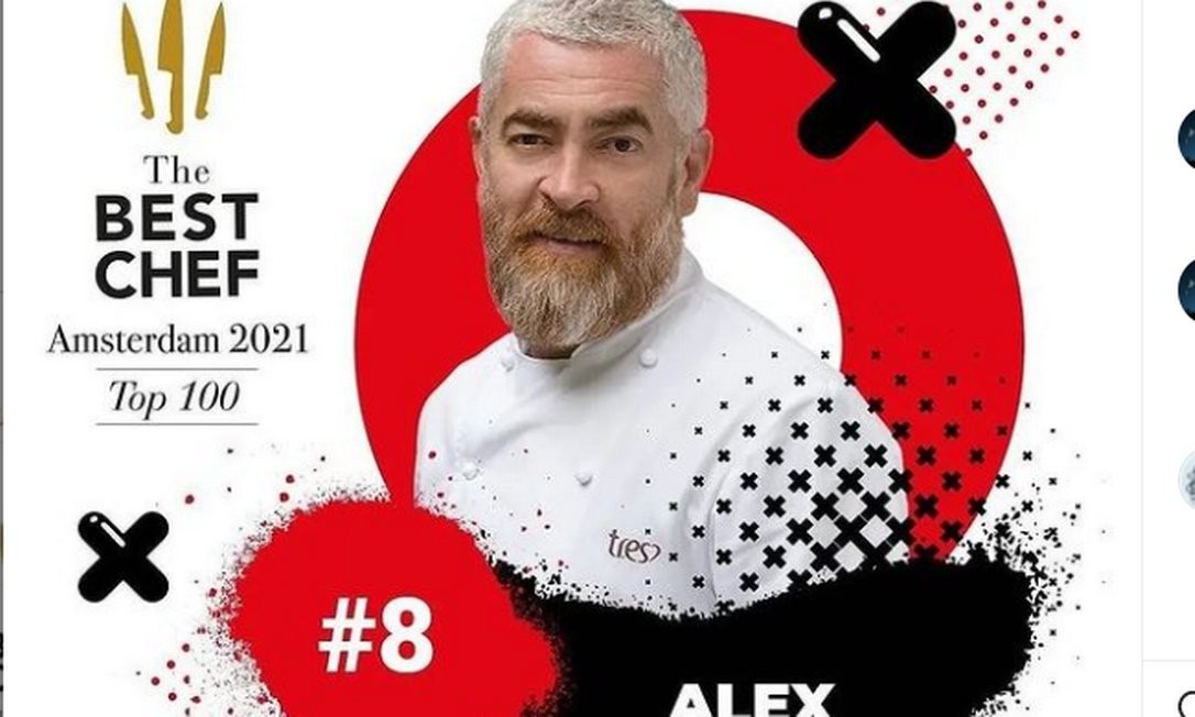 Alex Atala: o oitavo melhor chef do mundo segundo o The Best Chef (Foto: Reprodução)