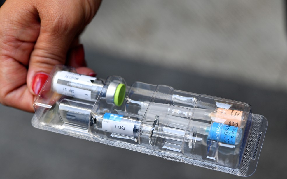  Vacina contra dengue da Sanofi Pasteur é primeira no mundo a ser aprovada  (Foto: Yuri Cortez/AFP)